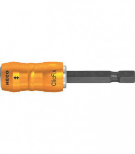 HECO Clicfix support rapide magnetique, avec Logo, alu eloxidé, 1 piece