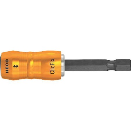 HECO Clicfix support rapide magnetique, avec Logo, alu eloxidé, 1 piece