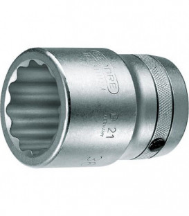 Clé a cliquet GEDORE 1", 12-pans, court, SW 41 longueur 70 mm
