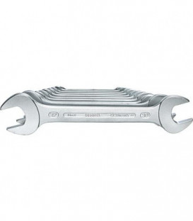 Jeu de cles a fourche GEDORE 10 pieces, SW 6-32mm