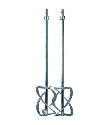 Double malaxeur mortier Eibenstock, diam. 230mm, L: 600mm raccord special, UE 2 pièces Double malaxeur mortier Eibenstock, diam. 230mm, L: 600mm raccord special, UE 2 pièces