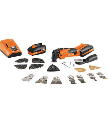 Multimaster FEIN 18V AMM sans fil 500 PLUS TOP avec 2x 3,0 Ah batteries et chargeur