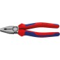Pince universelle polie avec poignee bicolore longueur 200 mm