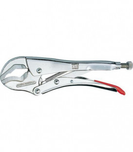 Pince-etau zinguee machoire avec prisme double Longueur 250 mm