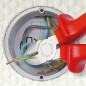 Pince coupante diagonale poli revetement plastique longueur 140 mm avec facette