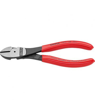 Pince coupante diagonale force polie revetement plastique longueur 160 mm