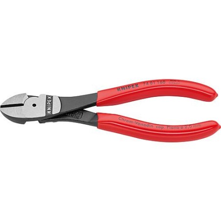 Pince coupante diagonale force polie revetement plastique longueur 200 mm