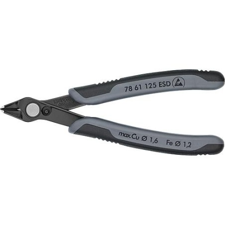 Electronic Super-Knips ESD Outil en acier special bruni 64HRC Longueur 125 mm