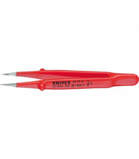 Pince de precision isolee VDE embout extra fin forme droite