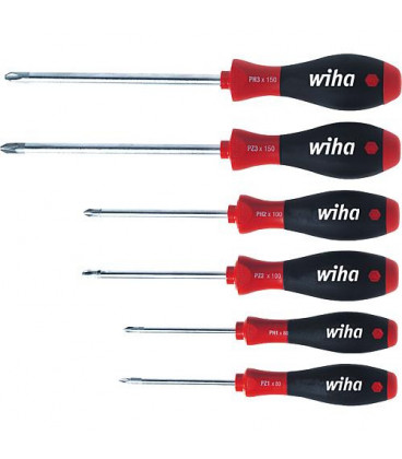 Jeu de tournevis Philips/Pozidiv 6 pcs. (lame ronde) Type 311K6