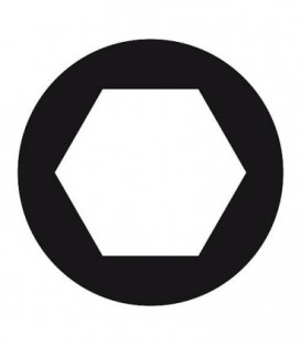 Jeu de tournebis à choc WERA 17 pieces 5/16", 6 pans 90 Nm