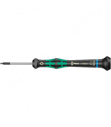 Kit de tournevis 6 pans HEX plus WERA electronicien serie Mirco 2,5x60mm