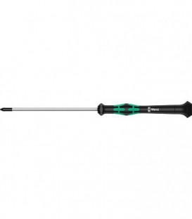 Tournevis cruciforme WERA electronicien, PH 0 x 60mm