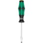 Tournevis plat WERA Kraftform Plus - serie 300 six pans 0,6x3,5x100mm Tournevis plat WERA Kraftform Plus - serie 300 six pans 0,6x3,5x100mm