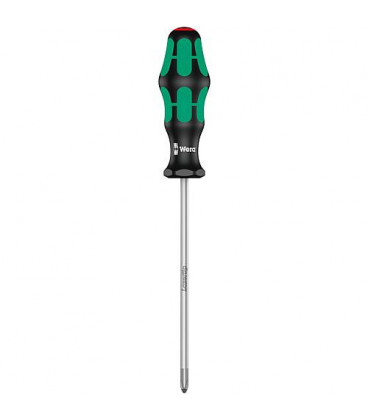 Tournevis cruciforme WERA Kraftform Plus - serie 300 PH2x150mm, six pans