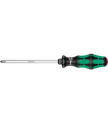 Tournevis cruciforme WERA Kraftform Plus - serie 300 PH3x150mm, six pans