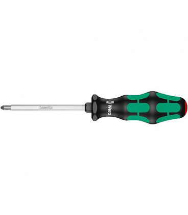 Tournevis cruciforme WERA Kraftform Plus - serie 300 PH2x100mm, six pans