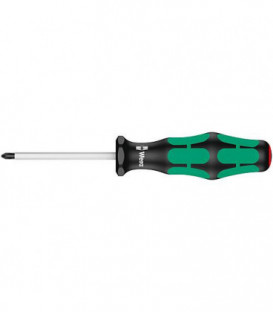 Tournevis cruciforme WERA Kraftform Plus - serie 300 PH0x60mm, six pans