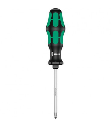 Pozidriv-tournevis WERA Kraftform Plus serie 300 PZ2x100mm six pans