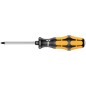 Tournevis cruciforme WERA PZ 1 x 80mm avec capuchon de frappe