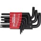 Kit Cle Allen GEDORE red 9 pieces, court, Torx