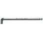 Cle male coudee WERA chrome 6 pans avec tete spherique, 8,0x200mm, branche courte Cle male coudee WERA chrome 6 pans avec tete spherique, 8,0x200mm, branche courte
