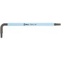 Cle male coudee WERA BlackLaser TORX T8 avec fonction de retenue Cle male coudee WERA BlackLaser TORX T8 avec fonction de retenue