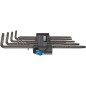 Jeu de cle male coudee WERA 9 pieces, TORX T8 - T40, long Jeu de cle male coudee WERA 9 pieces, TORX T8 - T40, long