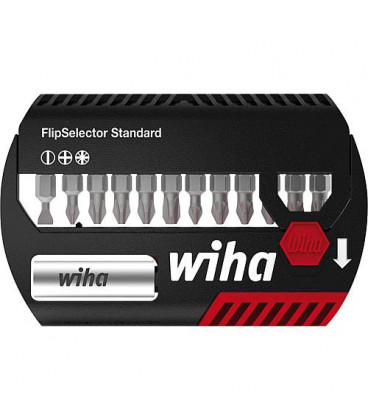Kit embouts de vissage Wiha FlipSelector Standard mixte 13 pces type 7947-005