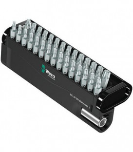 Kit embouts WERA Bit-Check Universal 1 30 pieces TX avec support universel