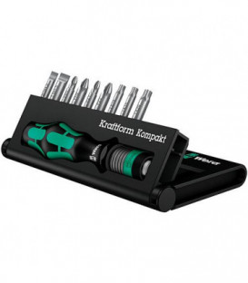 Kit embouts tournevis WERA Kraftform compact 10, 10 pieces