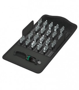 Kit embouts WERA Bit-Safe Universal 1 61 pieces avec support embout