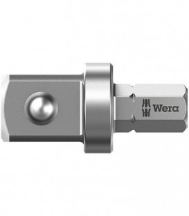 Tige d'outils (element de liaison) WERA 1/2" 4 pans x 5/16 6 pans longueur 35mm