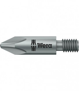 Embout WERA Phillips avec raccord filete M6 PH2x35mm