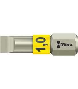 Embout WERA fente 0,8x5,5x25mm inox