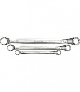 GEDORE rouge Cle polygonale double 12 pieces / coudees 6x7 - 30x32