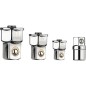Kit adaptateur 4/6 pans GEDORE red 4 pcs, 10, 13, 19mm et porte-embout