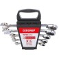 Kit clé mixte a cliquet, reversible SW 8,9,10,11,12.13,14,15,16,17,18,19