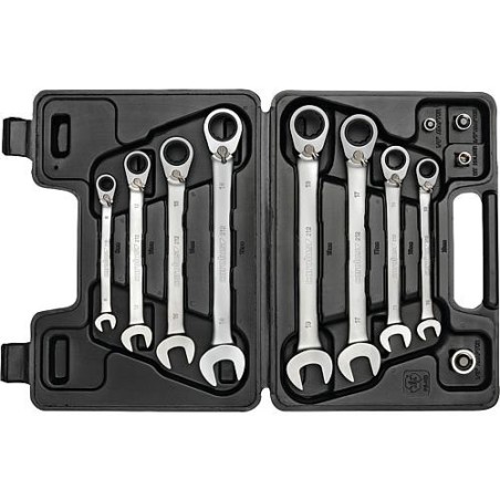 Kit cle a cliquet GEDORE red 12 pcs SW 8-19mm