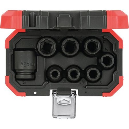 Douille impact GEDORE red 8 pieces 1/2"