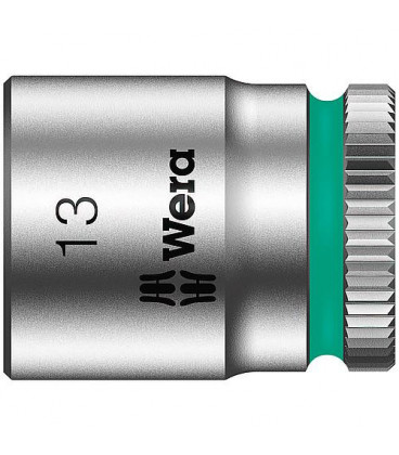 Douille WERA 3/8", 6 pans, court, SW 24,0 longueur 32mm Douille WERA 3/8", 6 pans, court, SW 24,0 longueur 32mm