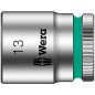 Douille WERA 3/8", 6 pans, court, SW 24,0 longueur 32mm Douille WERA 3/8", 6 pans, court, SW 24,0 longueur 32mm