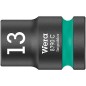 Douille impact WERA 1/2", 6 pans, court, SW 18,0 Longueur 38mm