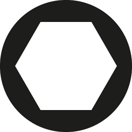 Douille GEDORE red 1/4" 6 pans, 7mm, L : 50mm