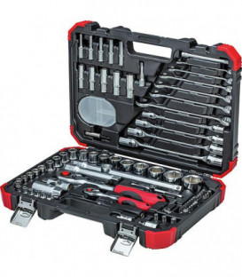 Set a douilles GEDORE red 92 pieces 1/4" et 1/2"