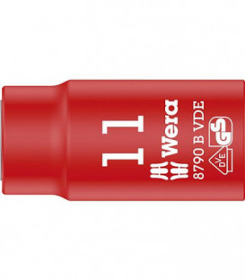 Cle a cliquet WERA 8790 B VDE ouverture de cle 11,0mm traction 9,52mm (3/8")