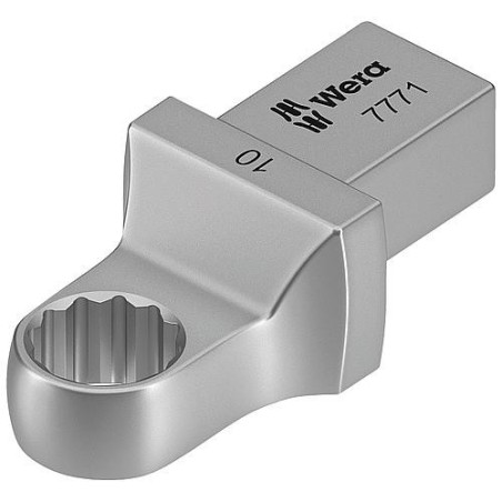 Clé à oeil interchangeable WERA 4 pans 9x12mm, Forme A ,SW 11