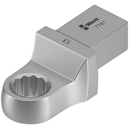 Cle à oeil interchangeable WERA 4 pans 14x18mm, Forme A SW13