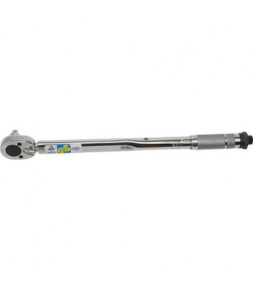 Cle dynamometrique 1/2'' acier chrome