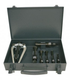 Garniture d'atelier Contenu. 6 pcs extracteurs interne et 1 pc contre-support